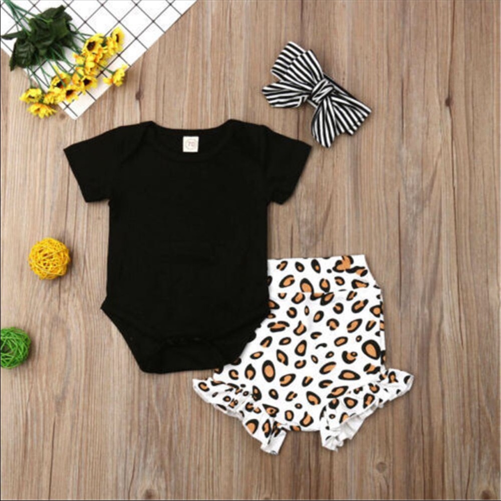 Leopard 3 Piece Summer Set